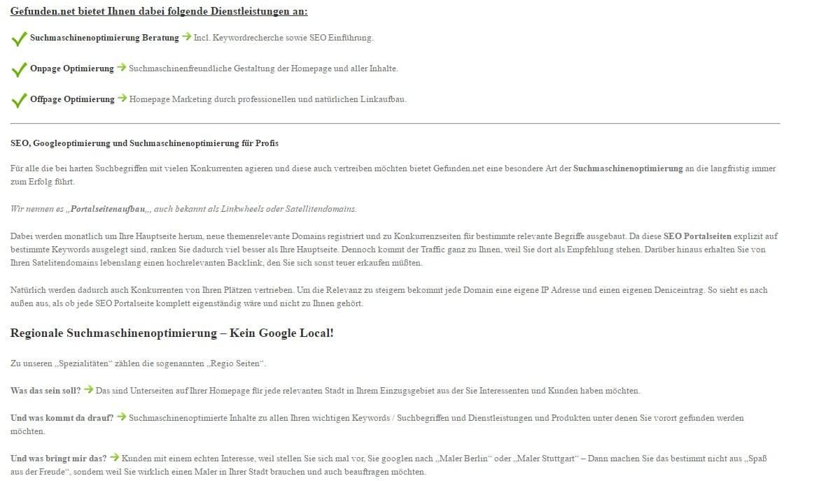 Googleoptimierung für  Heubach