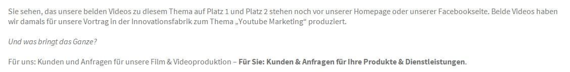 Videoproduktion, Video und Youtube Marketing aus  Merklingen