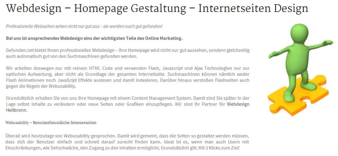 Webdesigner, Webdesign für  Haiterbach: Internetseiten Gestaltung, Homepage Design