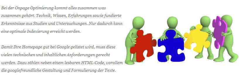 Onpage und Onsite SEO Optimierung